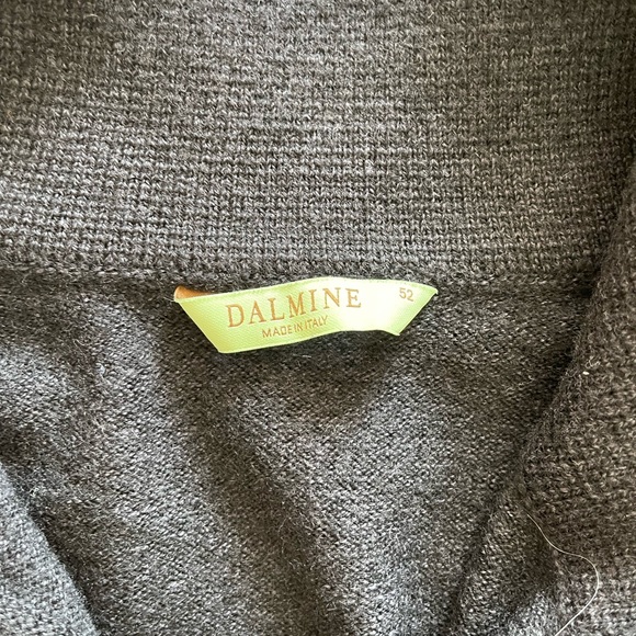 Men’s Grey Merino Wool Sweater - Picture 3 of 3